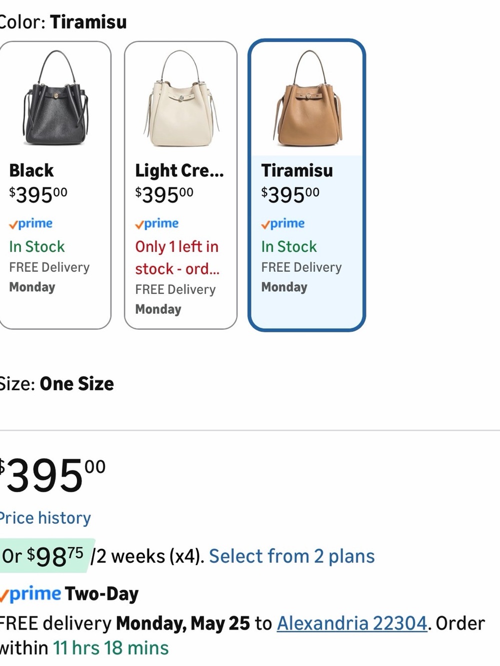 Tory Burch Romy Bucket Bag - Tiramasu - Picture 11 of 12